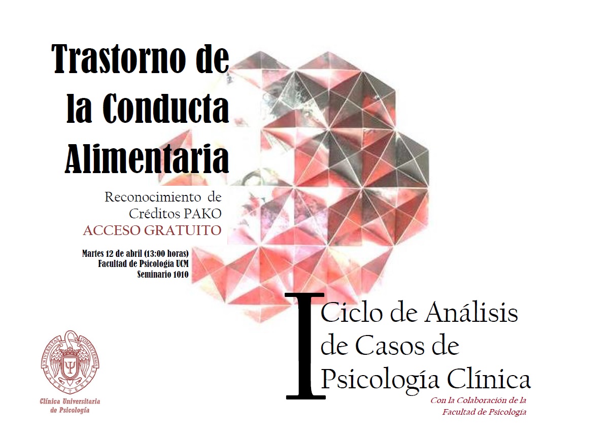 I Ciclo de Análisis de Casos de Psicología Clínica